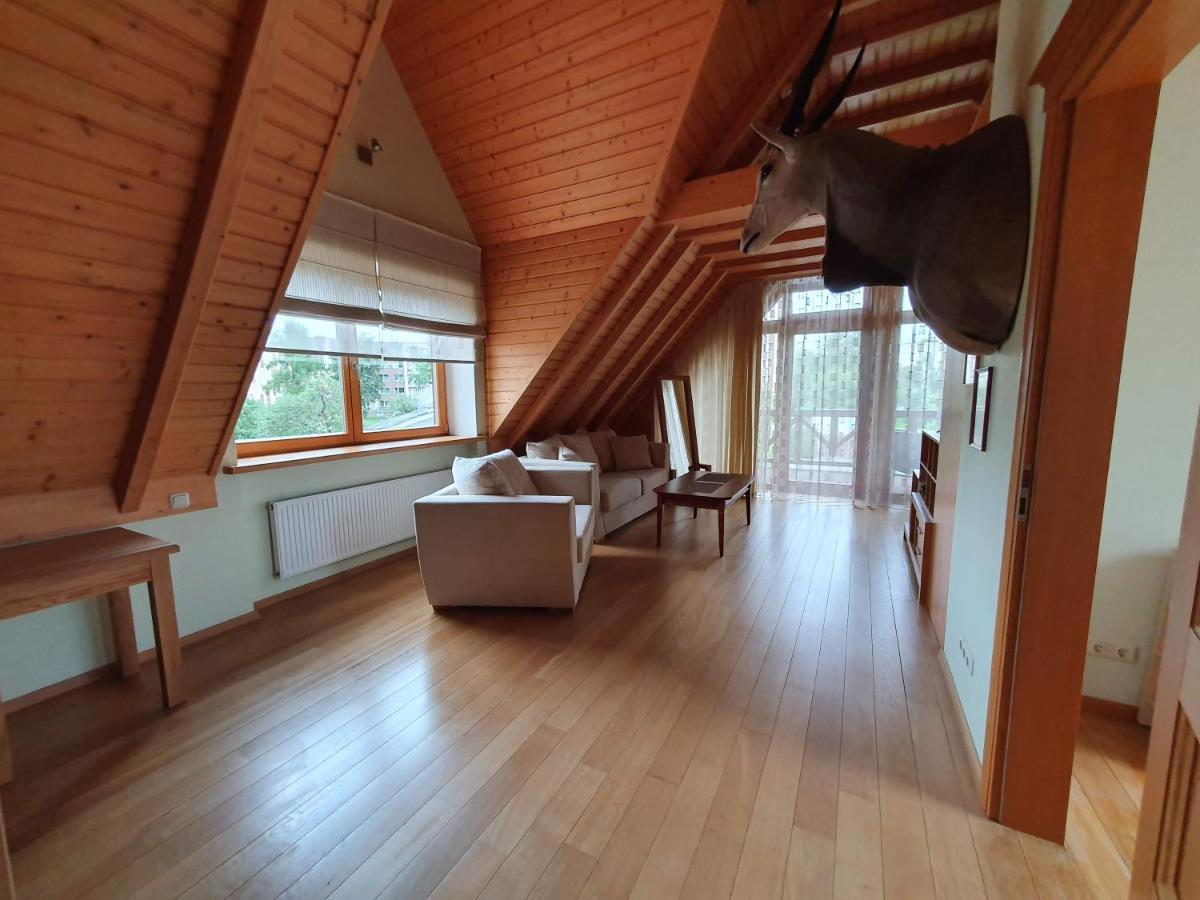 Apartamentai Hunter House Druskininkai Kültér fotó